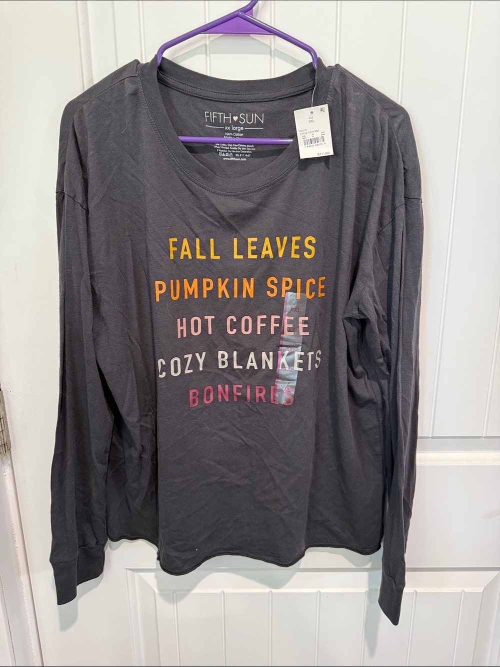 Gray Fall T Shirt